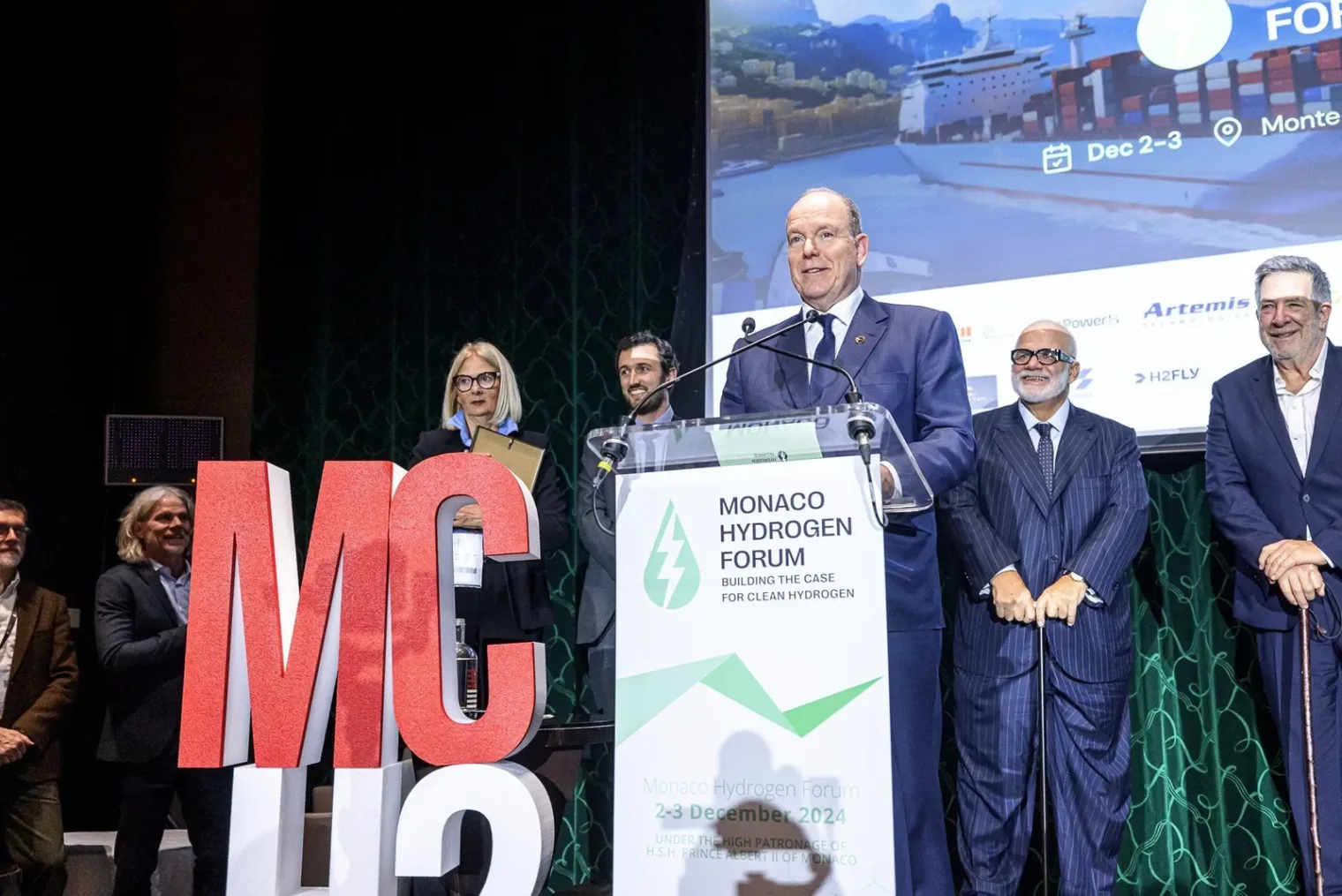HRH Prince Albert of Monaco at the Monaco Prize
